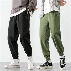 2021春秋季新款休闲裤九分束脚男裤子韩版男潮流长裤DS877T图片