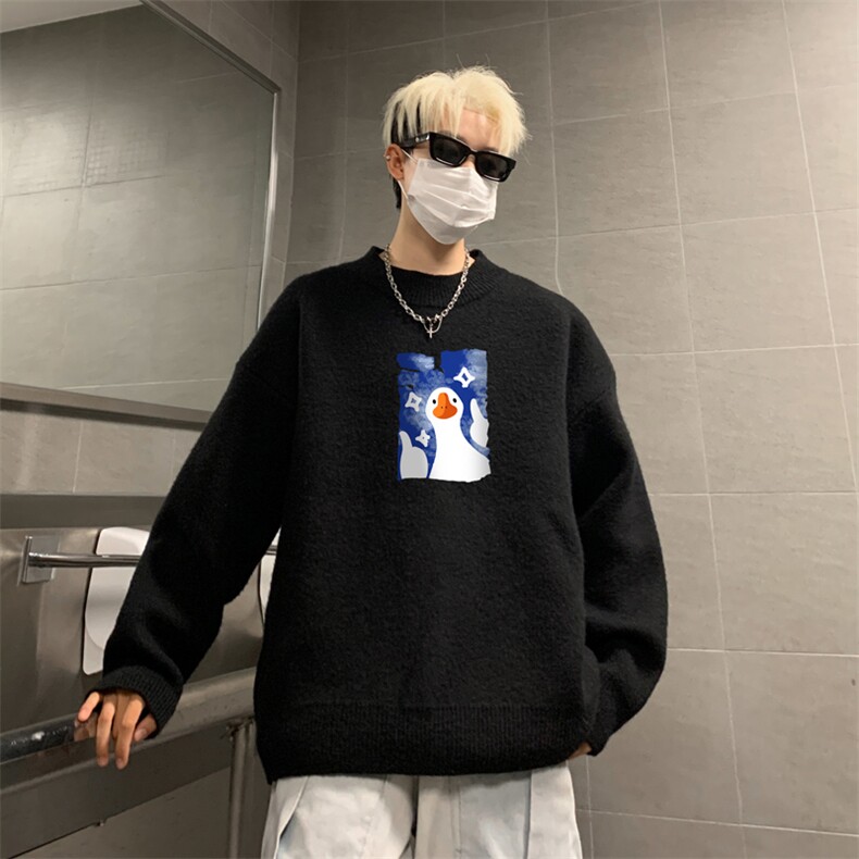 高质量！秋冬季半高领毛衣男加绒加厚线衣男针织衫男MY252-特p38,男装针织衫/毛衣,电商B367