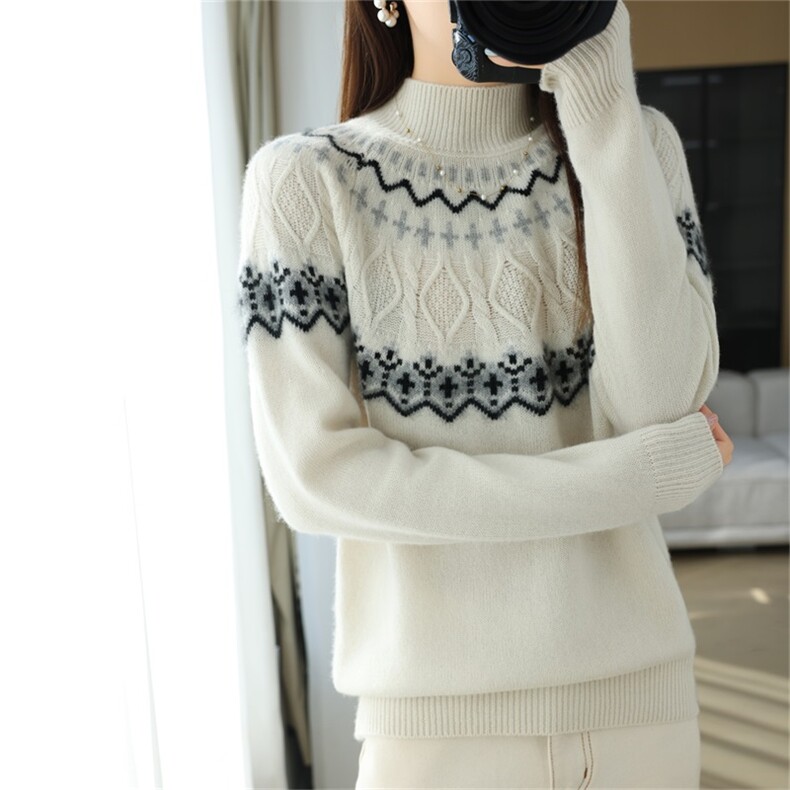 2025年秋季时尚百搭通勤简约休闲百搭，女装羊毛衫，迅太羊绒