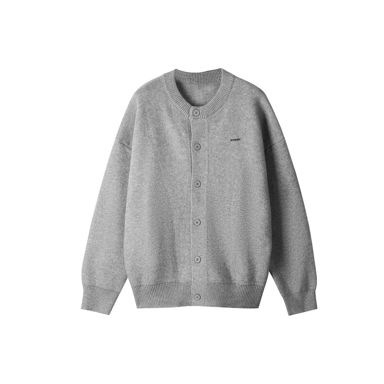 A421-M895-棒球领粗针开衫毛衣-70，男装针织衫/毛衣，电商A421