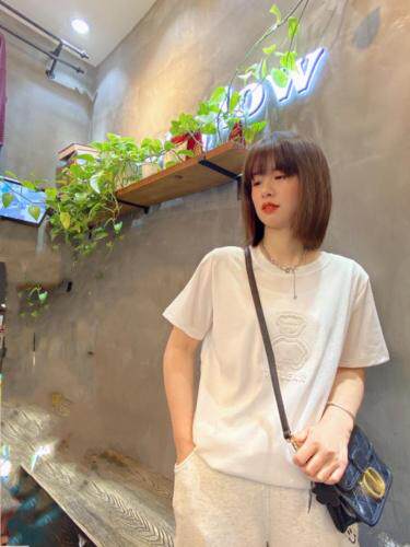 夏季新款韩版小熊T，女装，月光水岸