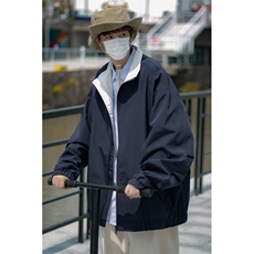 高街立领冲锋衣外套男士春秋季韩版潮流宽松夹克J662-P56，男装夹克，星座1109-3