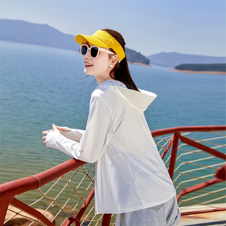 夏季新款大帽檐防晒衣防晒服,女装防晒衣,可可小西