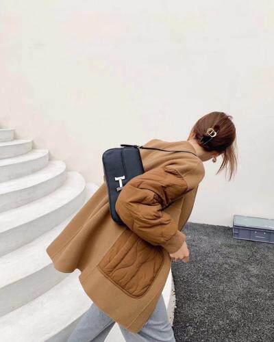 羊绒拼接羽绒,女装,香水之恋