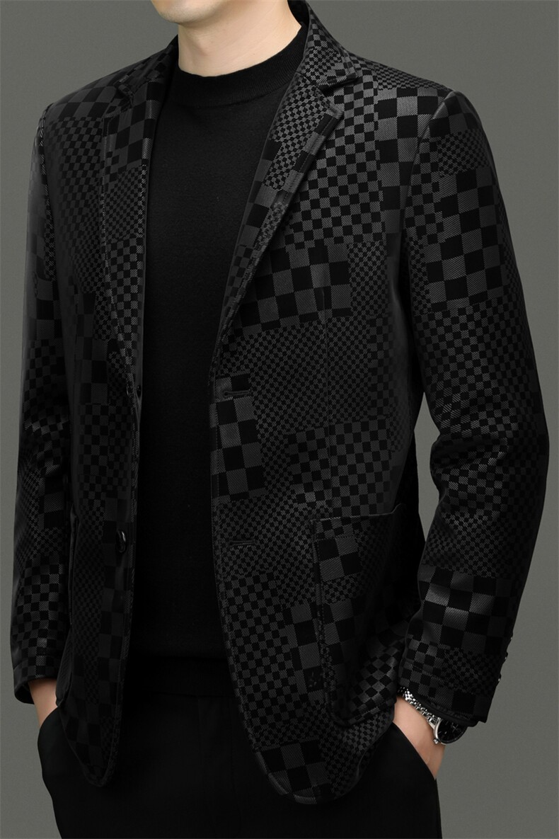 BG58008新款海宁真皮皮衣男绵羊皮白鹅绒内胆羽绒外套西服修身,男装西服,电商B360A（原721A）