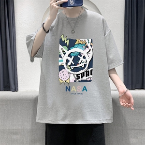 华夫格t恤男短袖男大码五分袖 大皂风 HT73275-P22图片
