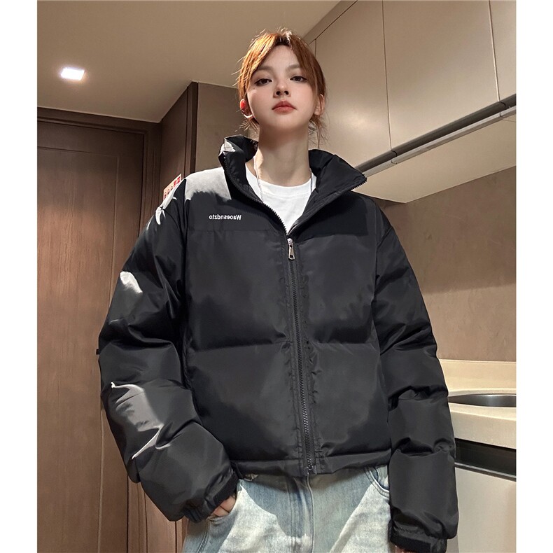 闺蜜冬装2023中性短款面包服棉衣男女情侣冬季棉服外套S279-P108,男装棉衣,电商A233-1