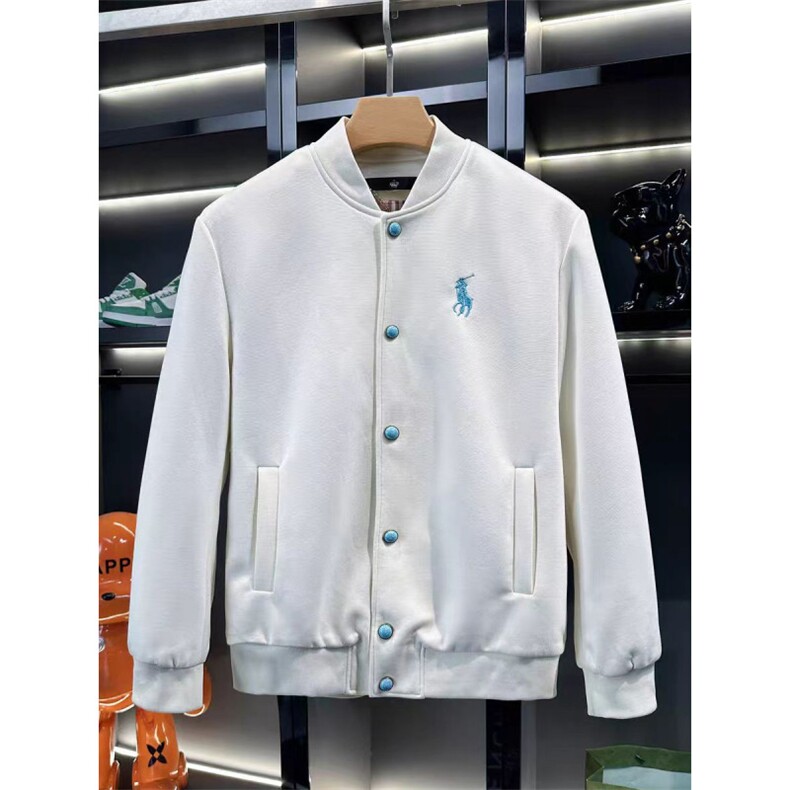 (网图)男士立领夹克时尚轻奢百搭刺绣潮牌棒球服313B-JK75-P90,男装夹克,星座313B