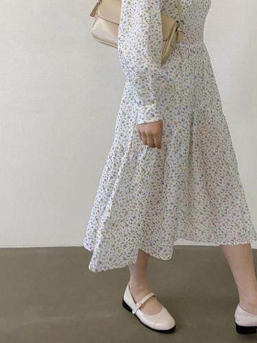 清新小碎花连衣裙，女装连衣裙，LUCY