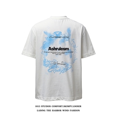 2026春夏新款美式高街字母印花宽松oversize短袖T恤1015-T609-P68,男装T恤,四季星座1015, 2026春夏新款美式高街字母印花宽松oversize短袖T恤1015-T609-P68,男装T恤,四季星座1015,