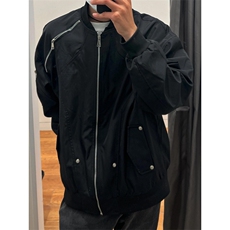 【有货】飞行员夹克男高级感痞帅春秋棒球服外套JK999CC-特P58，男装夹克，星座1007（原301D）