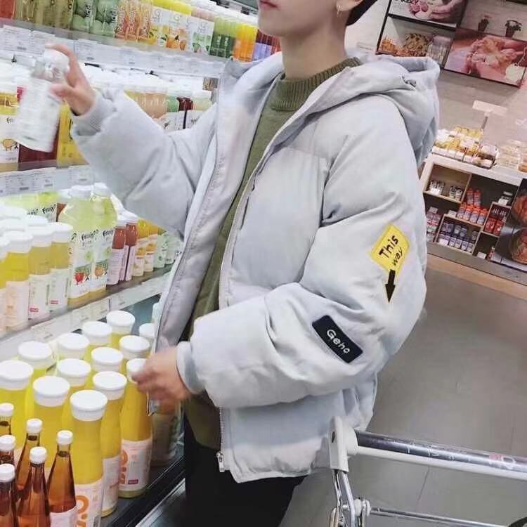 新款面包服韩版短款男士棉袄连帽潮流外套F12-P40拿货有差价,男装棉衣,星座1309