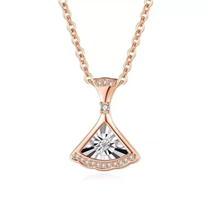 饰品女子钛刚链子时尚百搭简约大方，项链，泰合衣坊