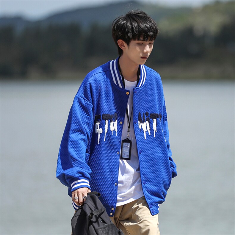 新款冬季加厚银狐绒CITYBOY风针织外套WT2415加绒-P100控148,男装夹克,星座717