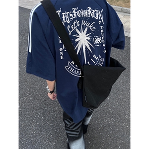 量大优供抖音视频 支持得物品质配合二开 美式三条杠短袖t恤ZD185图片