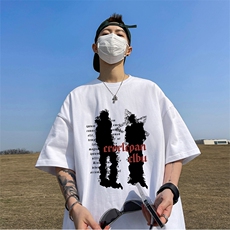 量大优供视频220克美式短袖t恤T2912得物直播有280克品质，男装T恤，电商A486