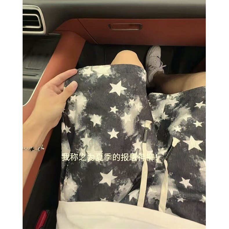美式五角星短裤夏季薄款，网图-A061-AD01312-特P25图片