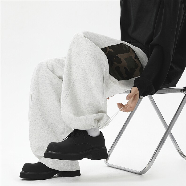 现货2025春款65%棉卫裤男长裤直筒裤子特P45控78,男装休闲裤,电商D205