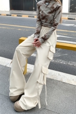 美式潮流复古时尚休闲裤韩版情侣款日系工装宽松长裤K591TP45控69，男装工装外套，电商A102B