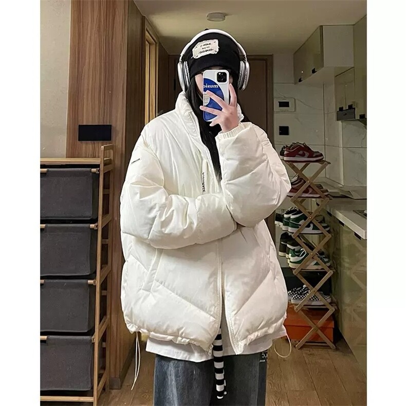 面包服男韩版ins潮流bf原宿风冬季加厚情侣保暖棉袄棉服外套潮,男装棉衣,星座302B