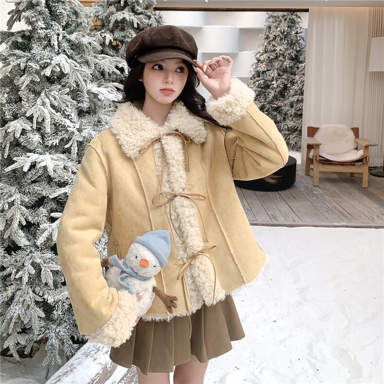 冬装新款皮毛一体2C092-8816-P195-K298,女装皮草,2C092