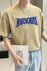 店主风夏季纯短袖T恤男2023新款重磅字母印花半袖TX23-P38，男装T恤，星座301C-5