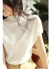 半高领飞机袖，其它，魅力元素