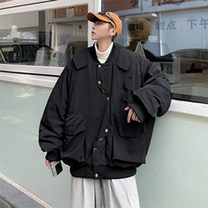 2023春季网红飞行服外套情侣休闲宽松百搭夹克JK09211-P55，男装夹克，星座308B-1