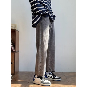 1506A/G3390/P42新款宽松直筒港风潮牌时尚百搭男图片