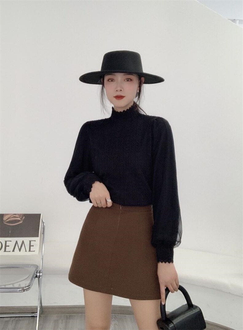 蕾丝磨毛上衣，其它，新依西阁