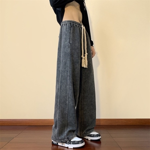 水洗长裤！重磅水洗长裤美式复古休闲裤男 CP39-P55图片