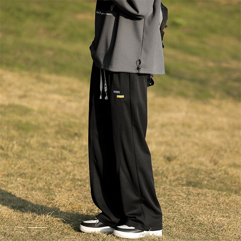 B327-K808-P50秋冬男女休闲针织裤卫裤宽松休闲长裤,男装休闲裤,电商B327
