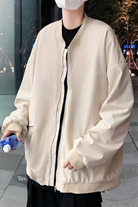 2024秋冬季新款港风鹿皮绒夹克男韩版潮流时尚外套A161-2-J03-P55图片
