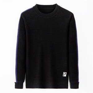 C88032限价118元男式2023秋冬新款长袖毛衣抗起球泡泡纱针织衫P78，男装针织衫/毛衣，电商B360