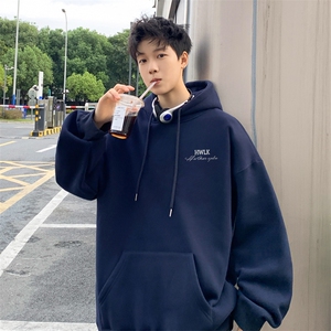 ！连帽圆领卫衣男装港风帽衫男 LM142-P35图片