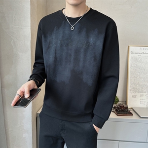 秋季新款圆领卫衣男套头印花帅气百搭上衣服潮流 A329-V3315-P68图片
