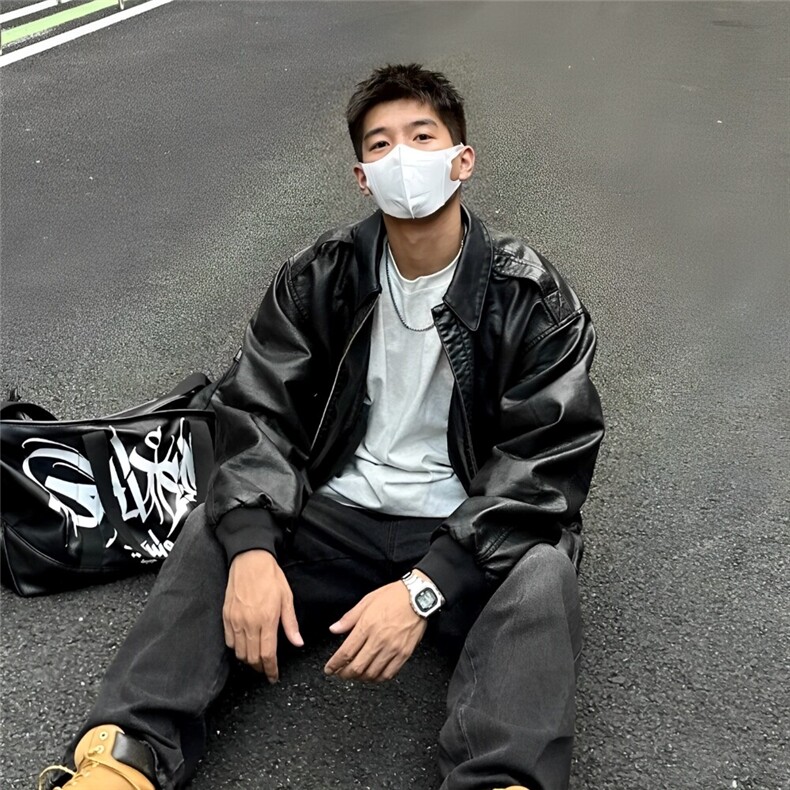 网图现货加厚加棉皮衣飞行员外套1209-1-JK19-P90主推可谈,男装皮衣,星座1209-1