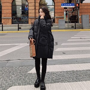 主推现货数据超好2021年新款羽绒服女90白鸭绒P285K399图片
