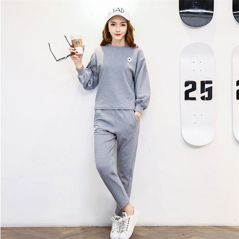 纯色修身显瘦优雅韩版套装/套裙宽松潮流2020年春季甜美,女装套装/套裙,凯瑟曼