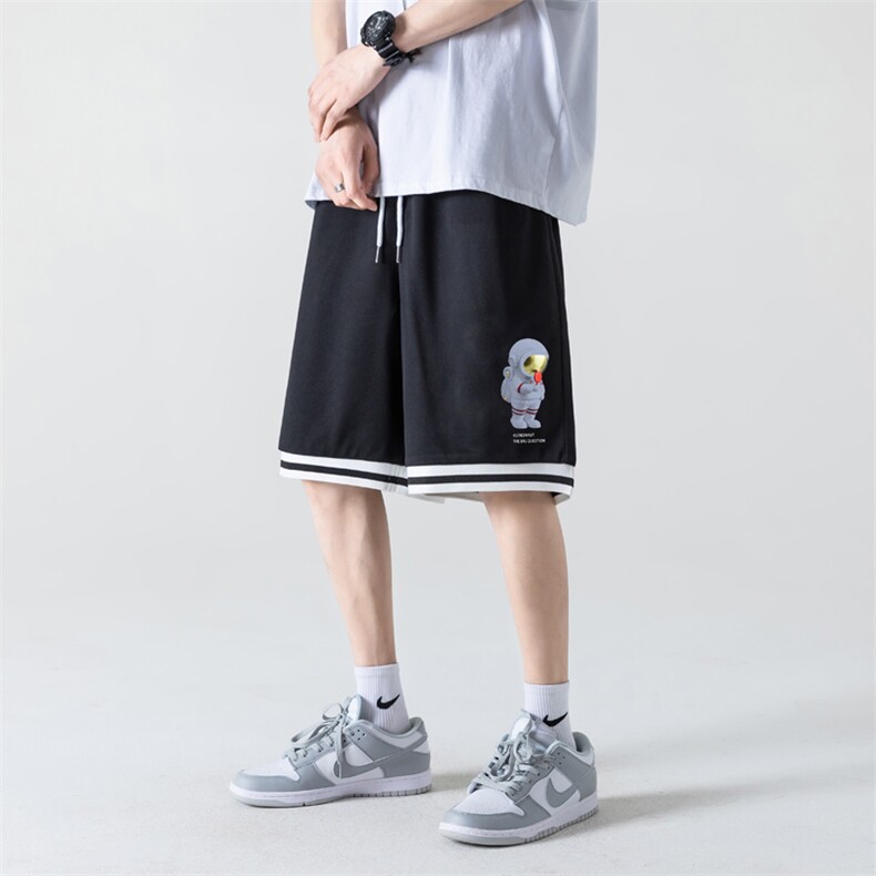 ！2023夏季男士冰丝短裤潮流运动速干五分裤DK509P25,男装休闲裤,电商B220