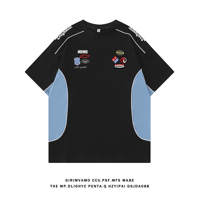 白底佛电商A188-DT7012-TP45230克32支双纱精梳100棉T恤控75，男装T恤，电商A188