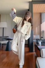 现货有买家秀25春秋奶呼呼套装显瘦套装女2C187-82222-P155-K218，女装套装/套裙，2C187