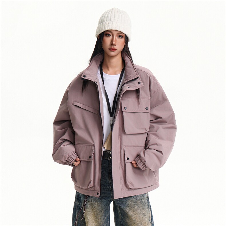 美式新款秋冬多口袋户外机能休闲棉衣外套A436-W990-P95138,男装棉衣,电商A436