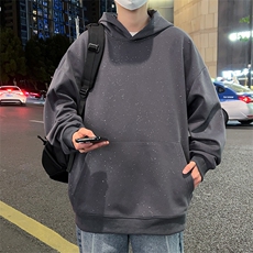 2025春季港风新款满天星碎钻连帽卫衣VE55146-P50，男装卫衣，星座717