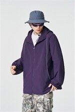 UPF50+有报告凉感轻薄透气宽松大码潮流防晒服DQC657-P48，男装防晒衣，电商B306