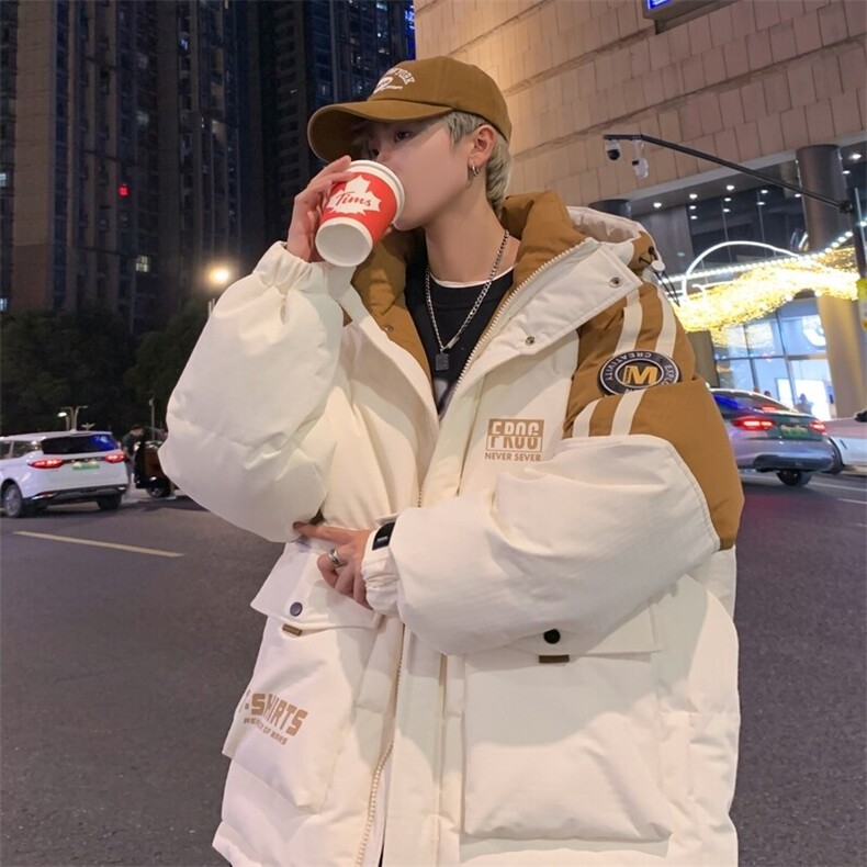 79001-P235标90绒子连帽羽绒服男冬季白鸭绒轻薄保暖外套,男装羽绒服,电商D310B