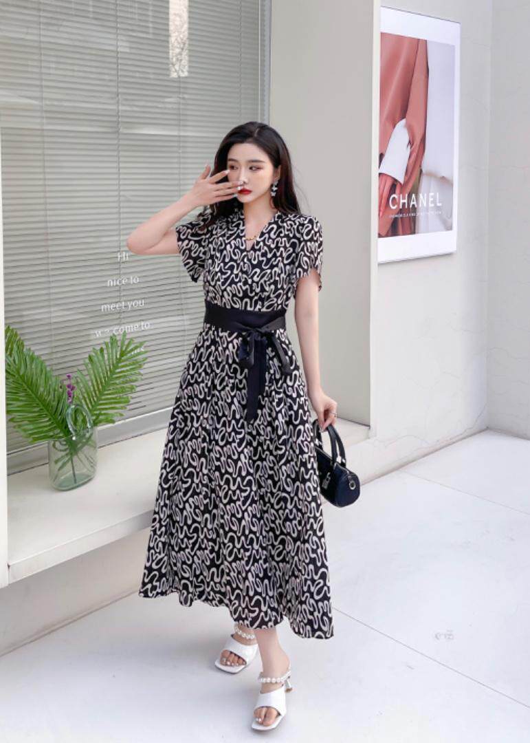 2023夏装连衣裙，女装连衣裙，贻思茗