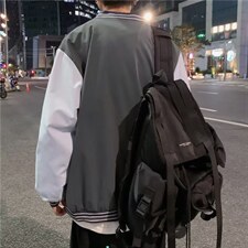 男秋季拼接棒球服外套潮牌街头JK8836P40，男装夹克，星座1116-2