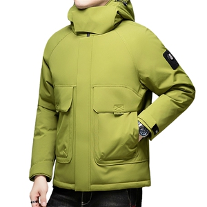 2025高品质连帽羽绒服外套男滑雪服登山服90绒新标图片