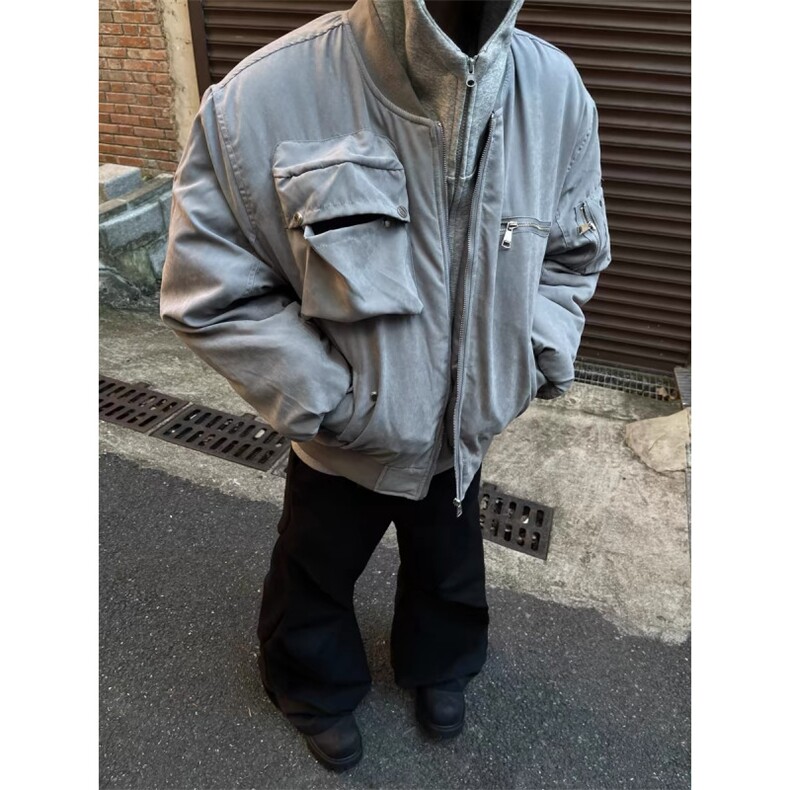 美式高街机能飞行员夹克棉衣ZM0102-P100,男装夹克,星座313A(原308A-2)